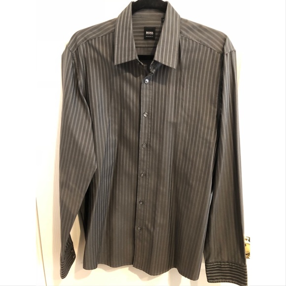 Hugo Boss Other - Hugo Boss business button down shirt tuck out L